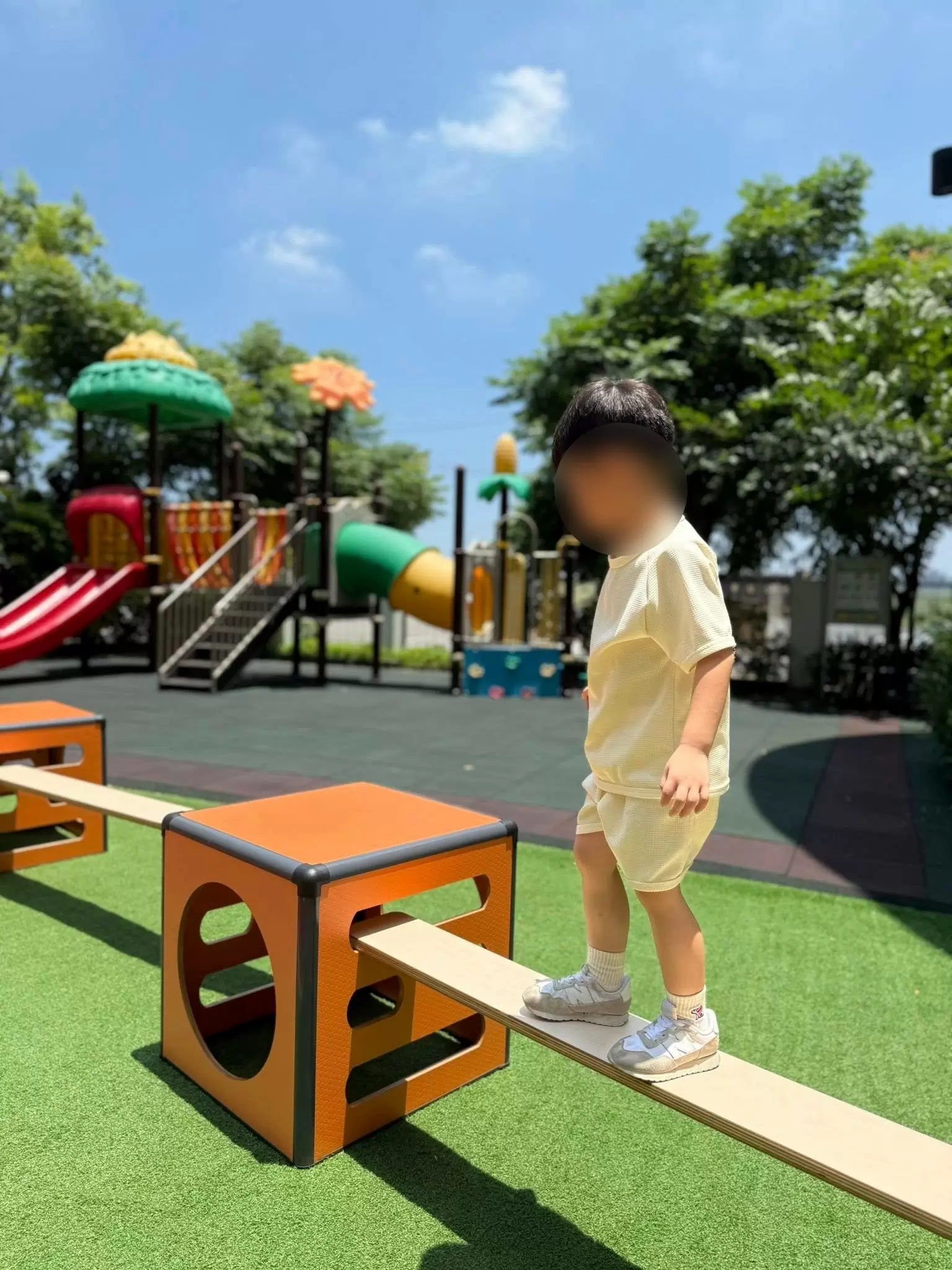 【戶外活動｜走平衡板🪵】