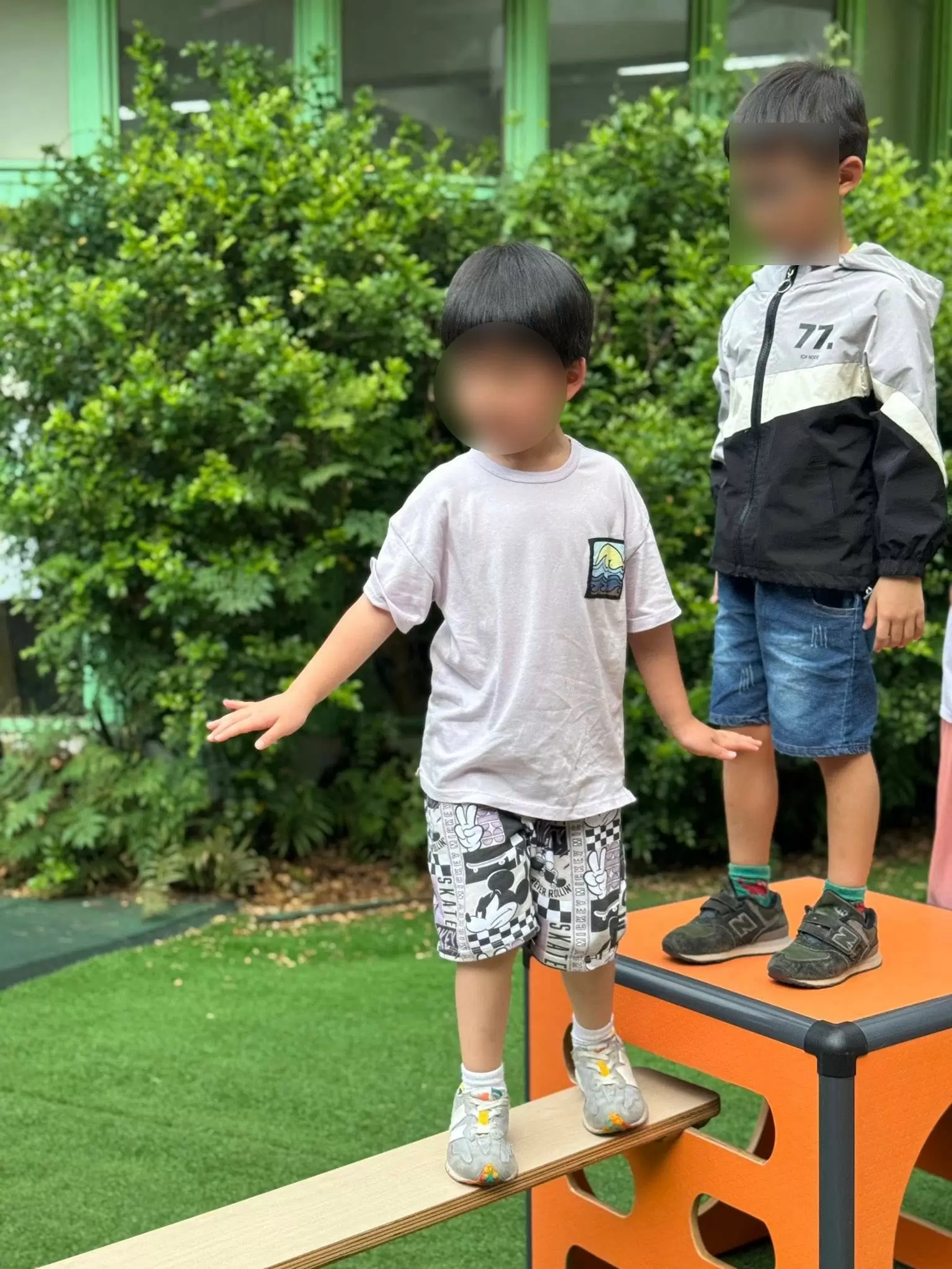 【戶外活動｜走平衡板🪵】