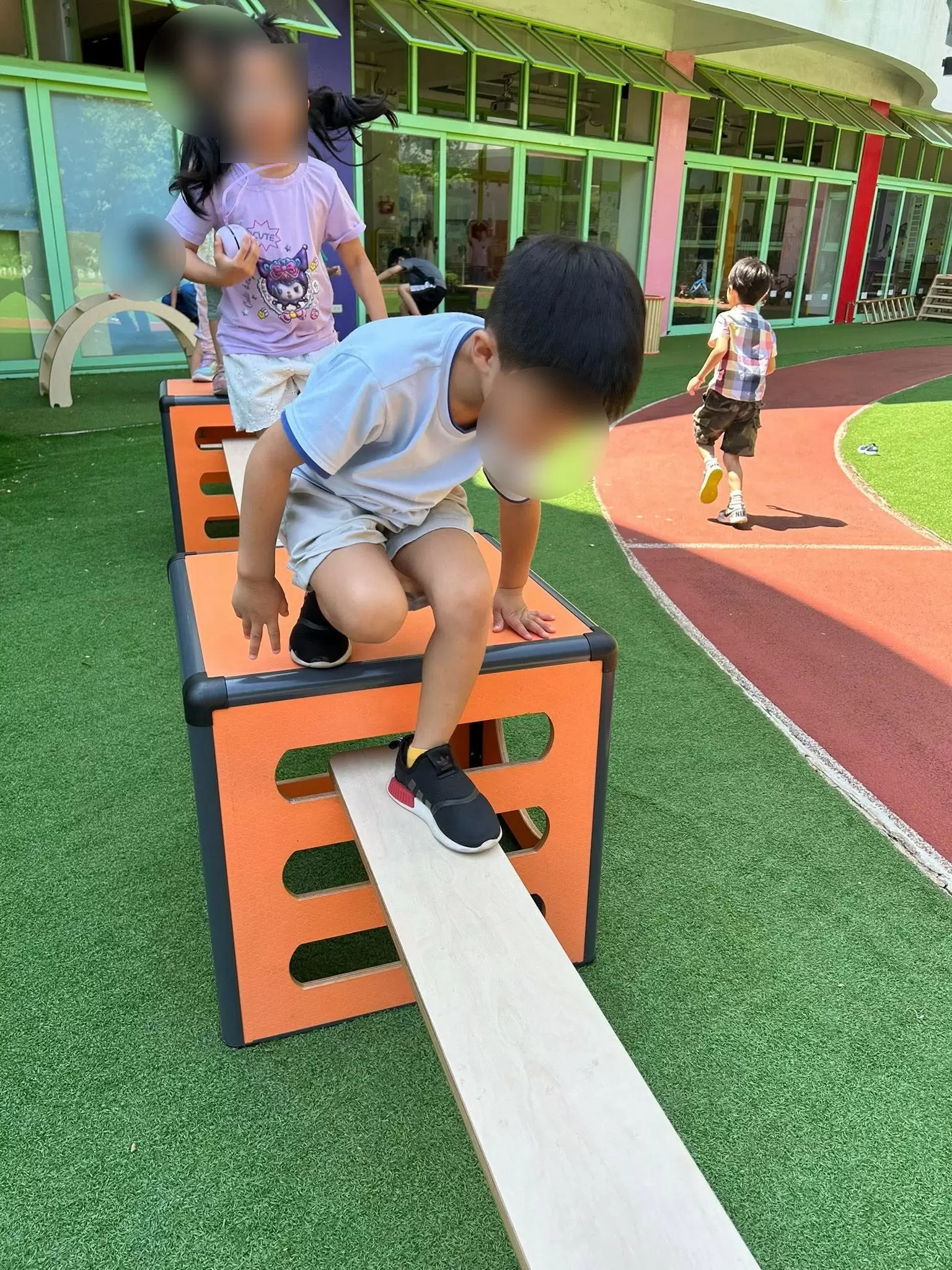 【戶外活動｜走平衡板🪵】