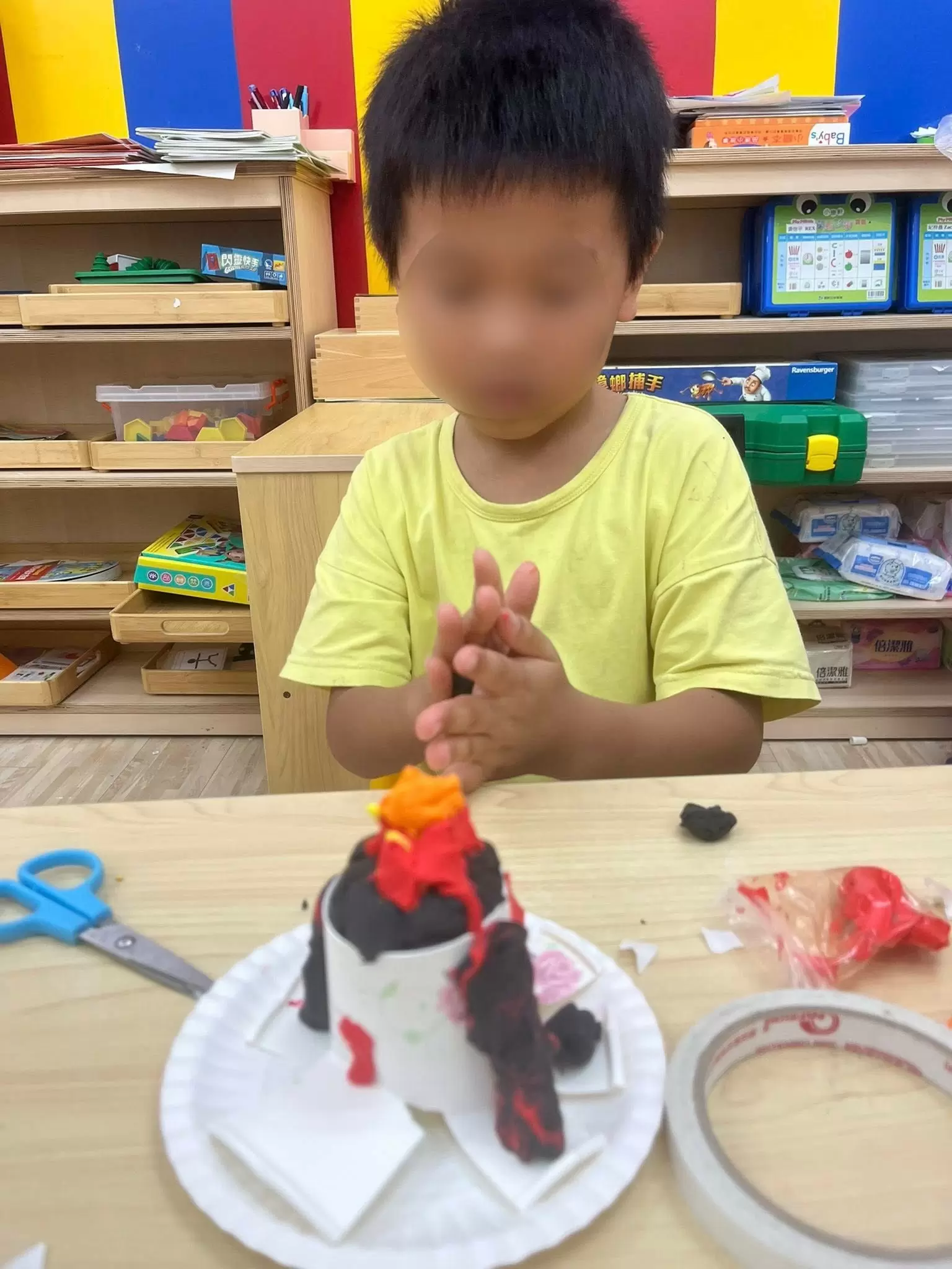 小小科學家🧪火山大爆發🌋