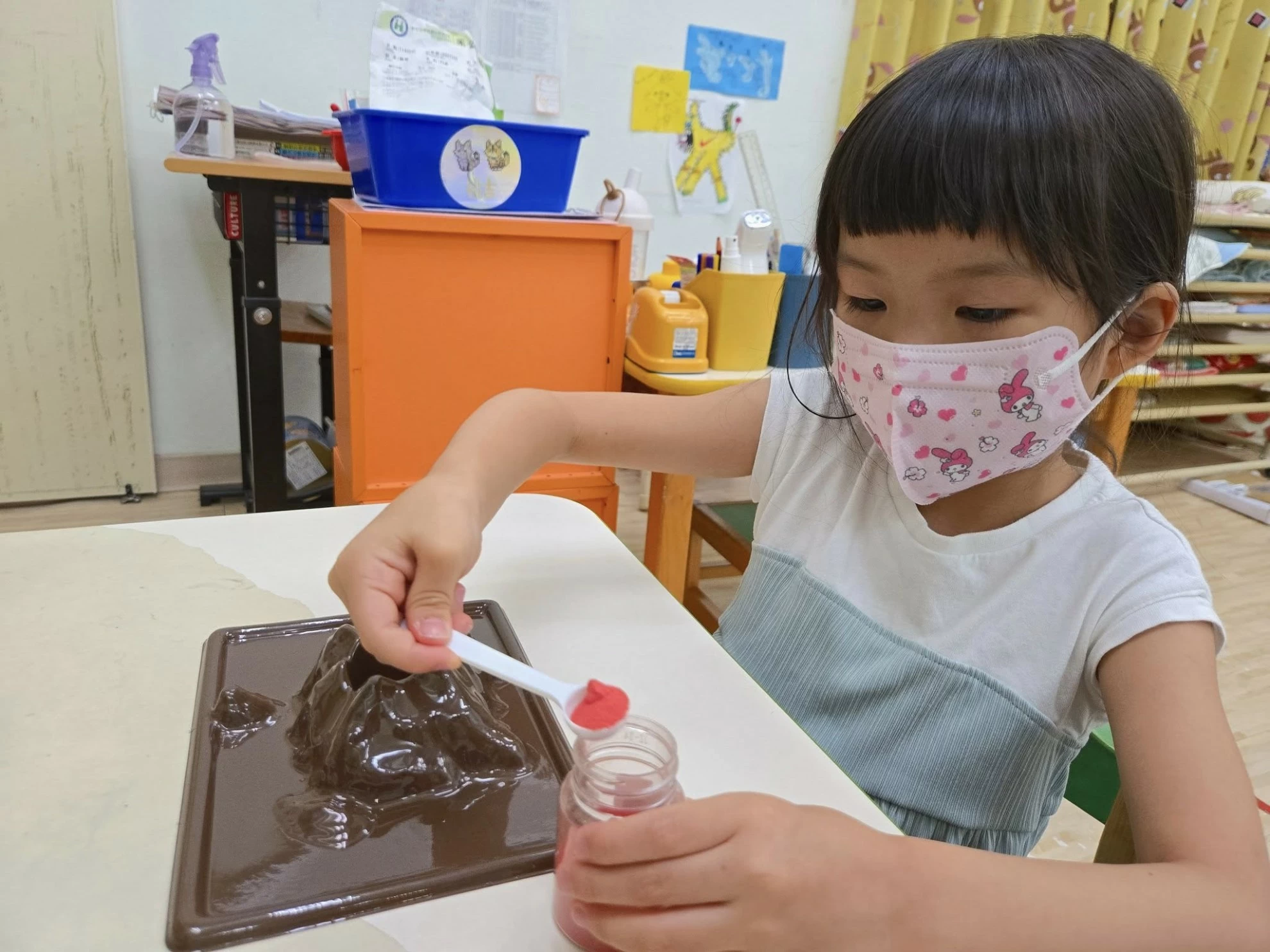 小小科學家🧪火山大爆發🌋