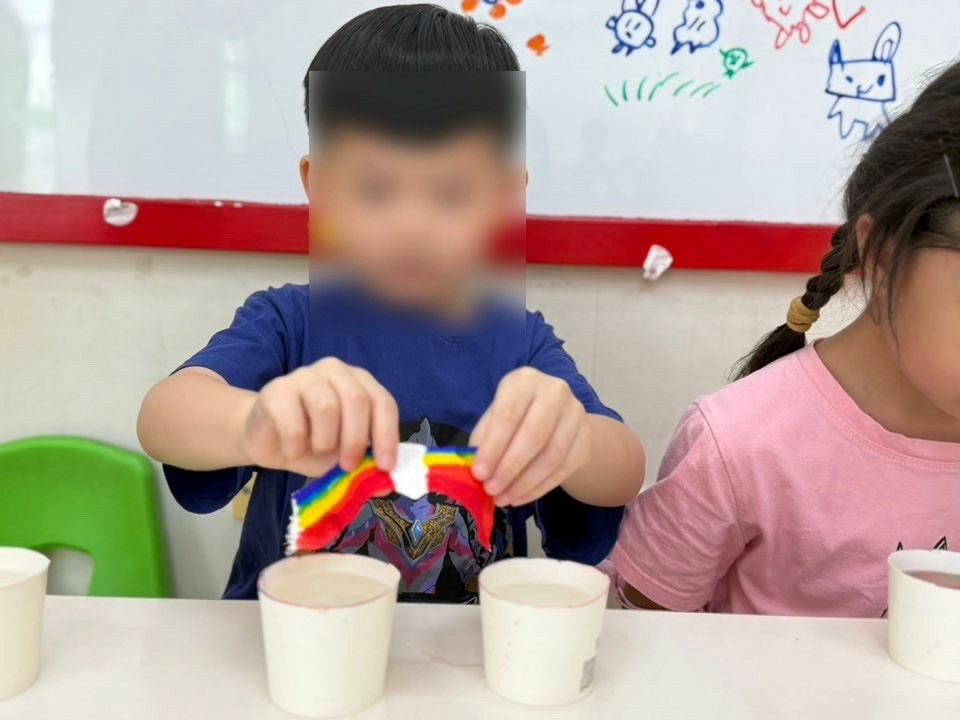 【趣味科學實驗｜寶貝們一起蓋彩虹橋🌈🧪】