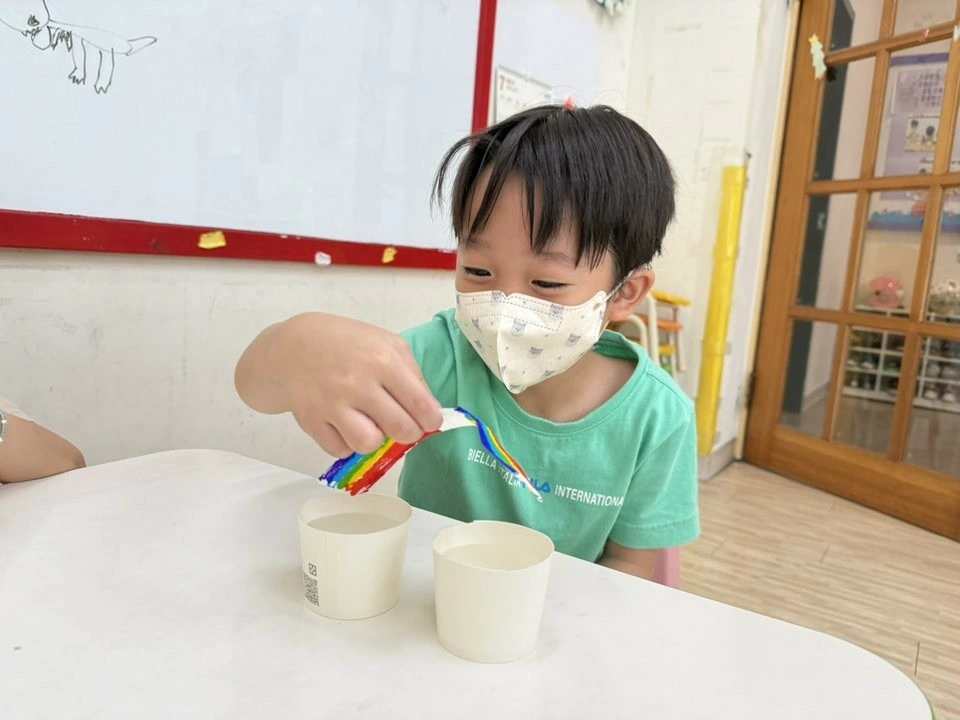 【趣味科學實驗｜寶貝們一起蓋彩虹橋🌈🧪】