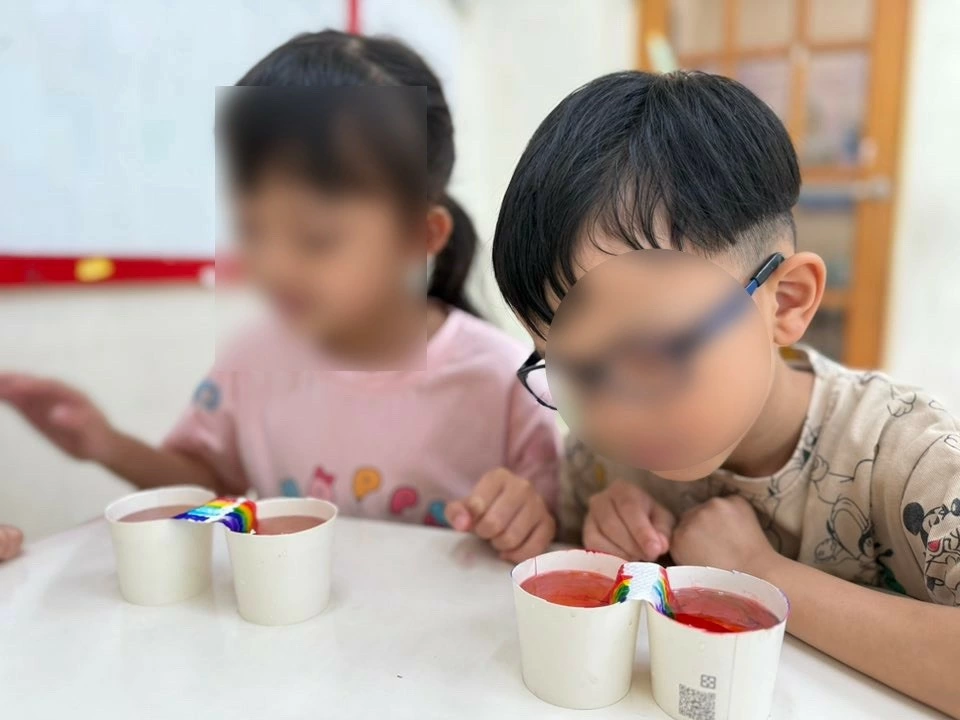 【趣味科學實驗｜寶貝們一起蓋彩虹橋🌈🧪】