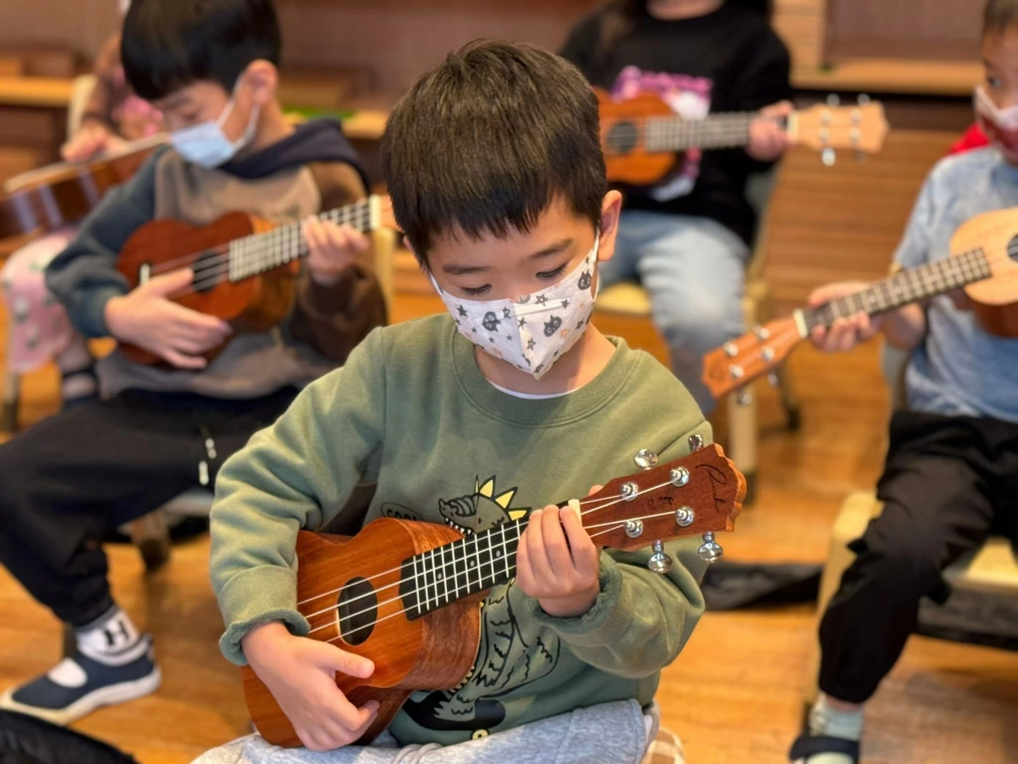 🎶 音樂課程｜大班烏克麗麗 🎶