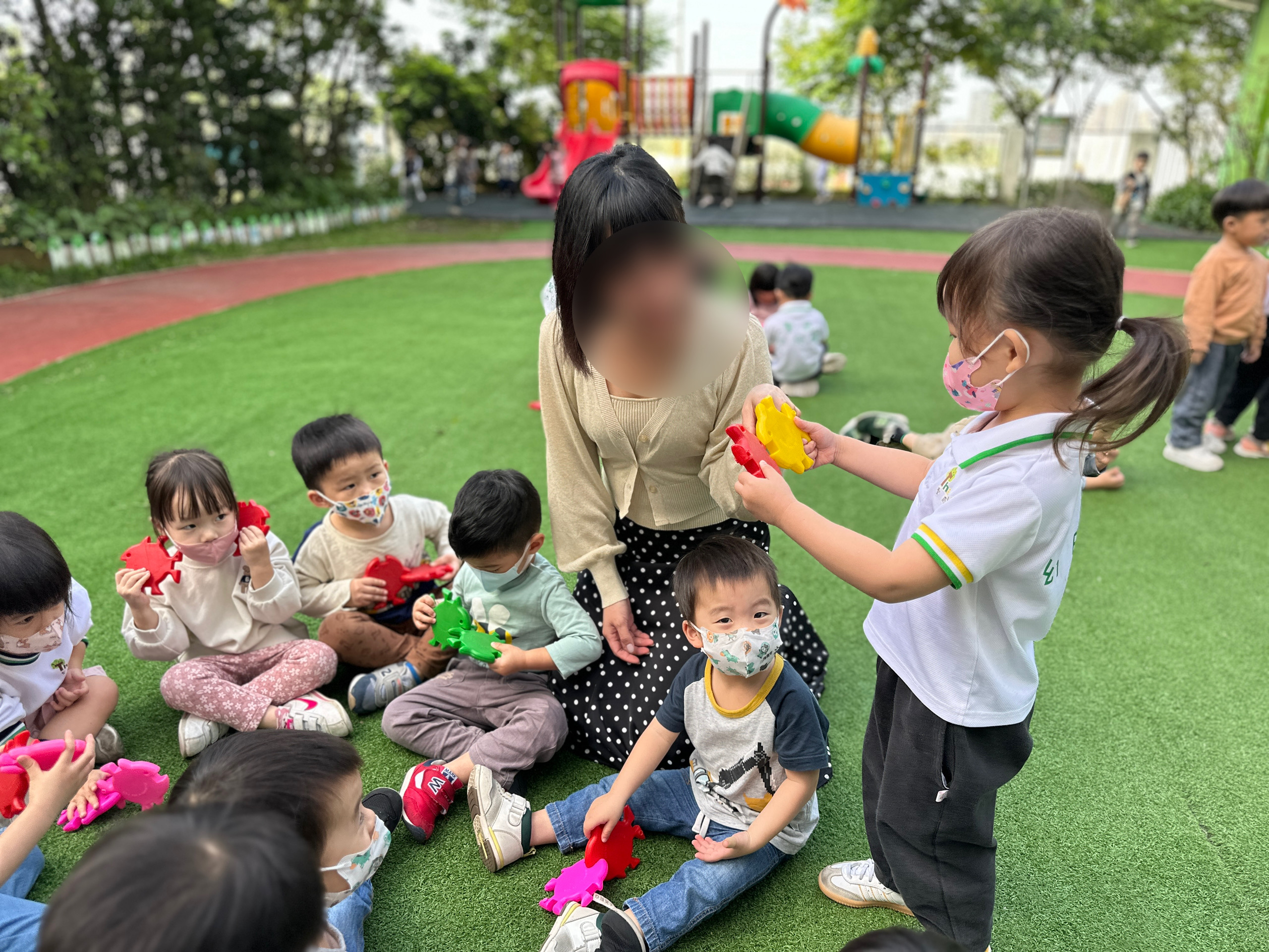 體能趣味活動—小魚！