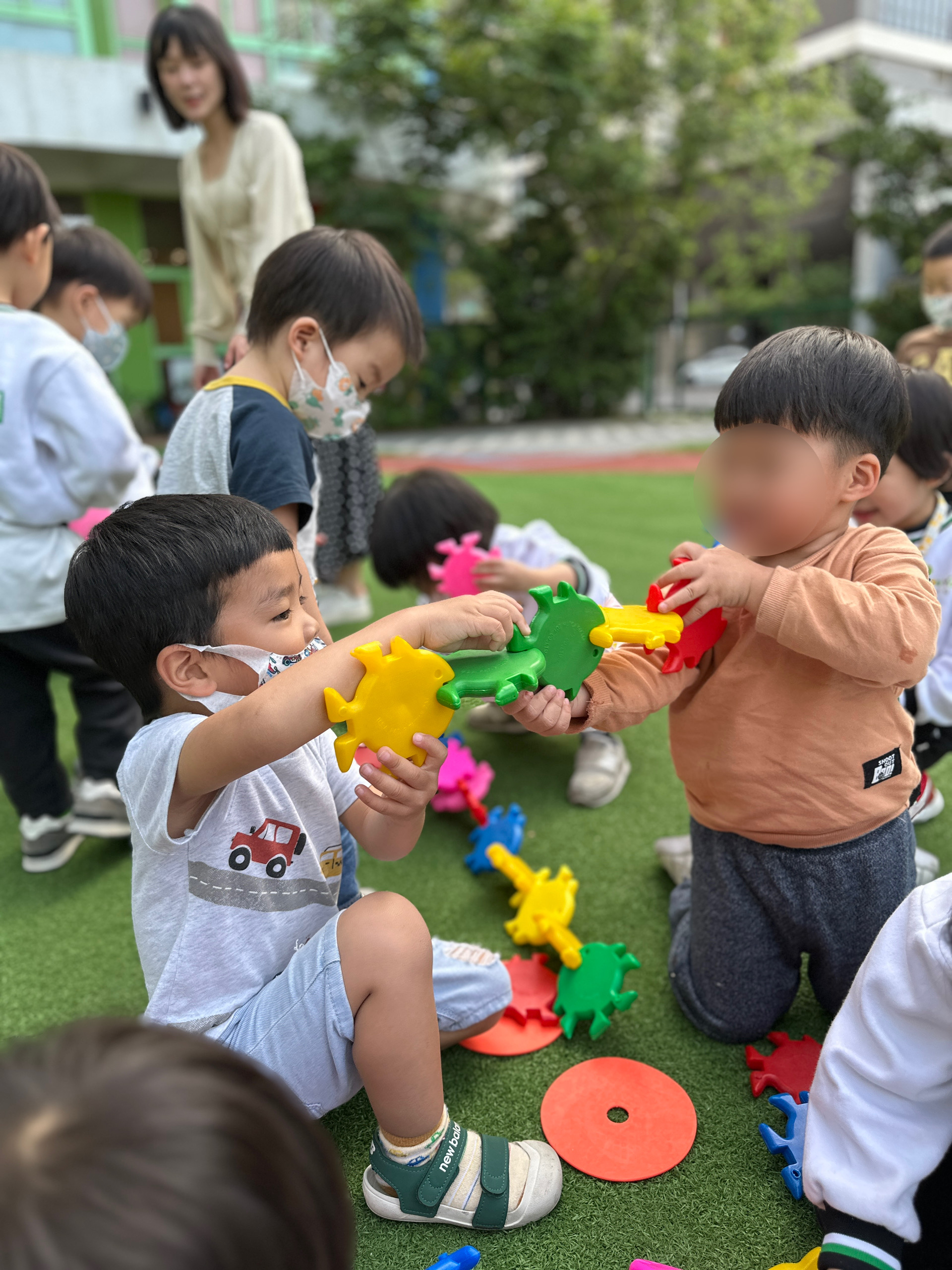 體能趣味活動—小魚！