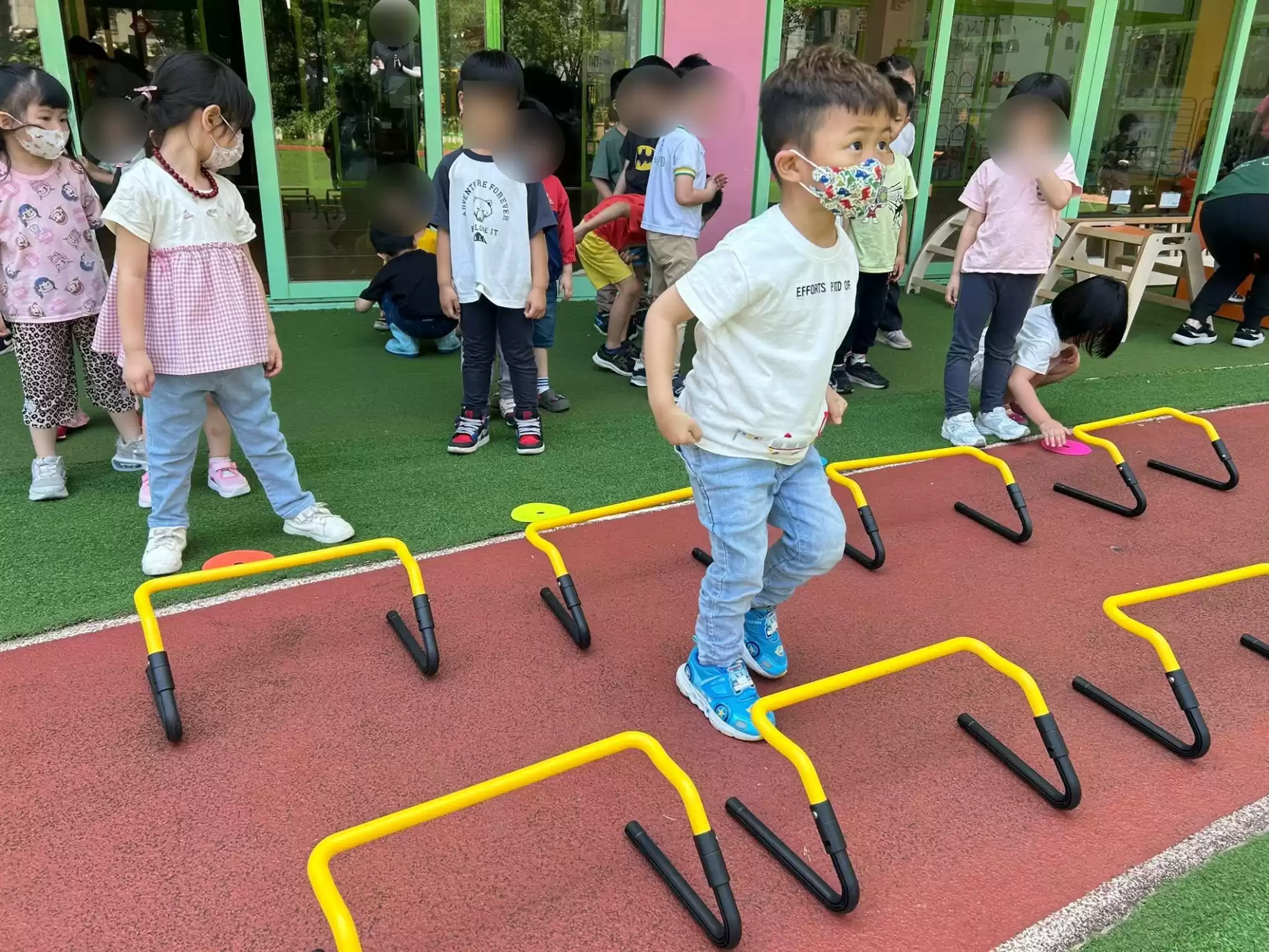 體能趣味活動—小欄架！