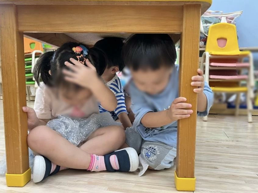 **地震防災演練**