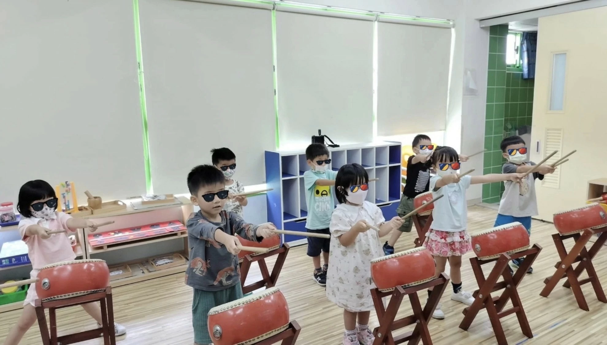 日常生活-打太鼓課程