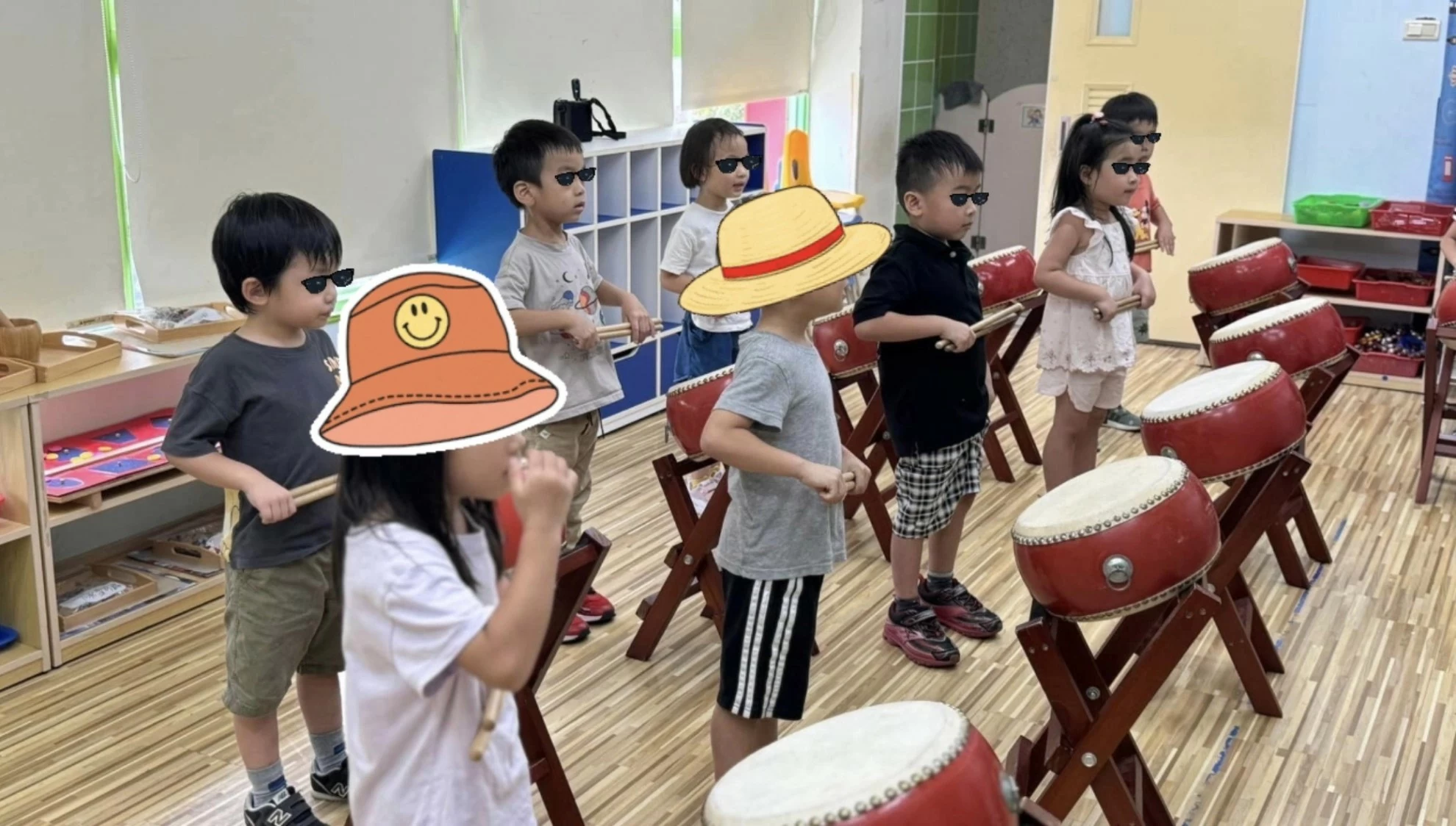 日常生活-打太鼓課程