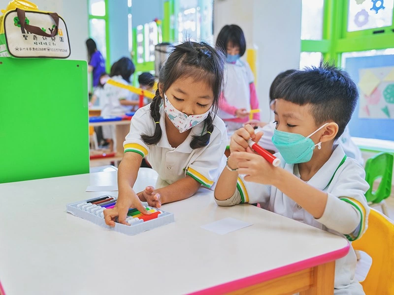 重點頁範本模組-圖文資訊(info1~15) 聖奇幼兒園|主題教學×角落學習,激發孩子主動探索的學習力