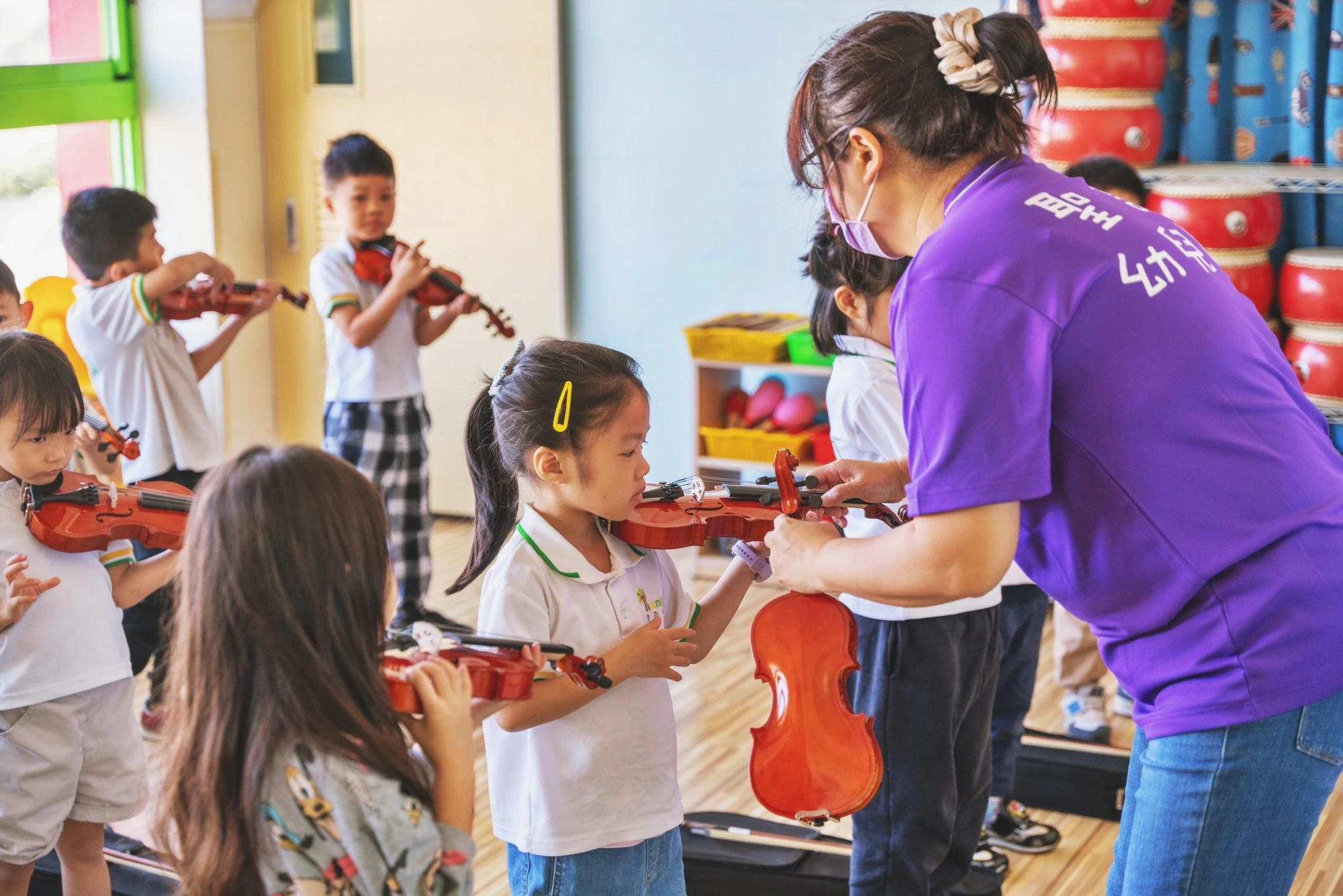 聖奇幼兒園的音樂課：孩子學習專注與表達情感的入口